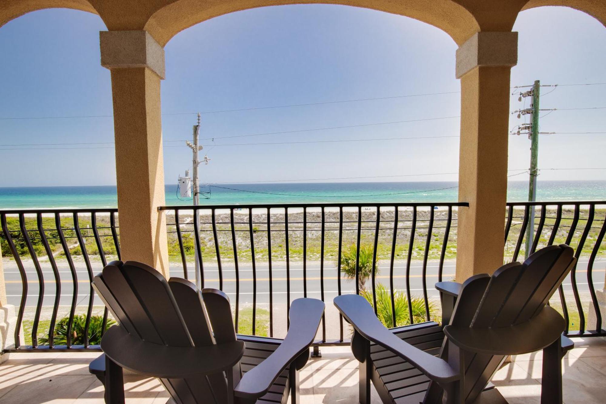 2 Gulf View Balconies! 3 Story Townhome With 4 Bedrooms, 4 Bathrooms! Sleeps12 Panama City Beach Εξωτερικό φωτογραφία